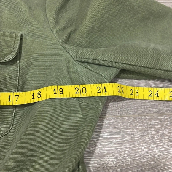 Kensie Jeans Olive Utility Jacket L - Picture 13 of 16